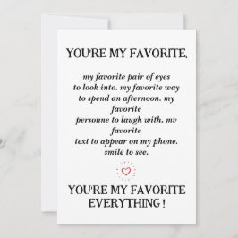 My Everything: Una tarjeta sentida para todas las 