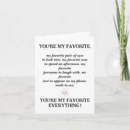 My Everything: Una tarjeta sentida para todas las 