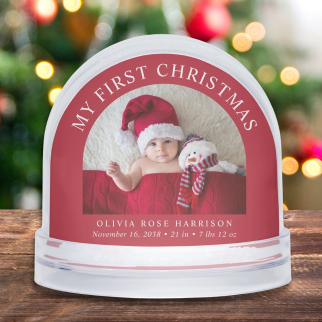 My First Christmas Newborn Baby Photo (Subido por el creador)