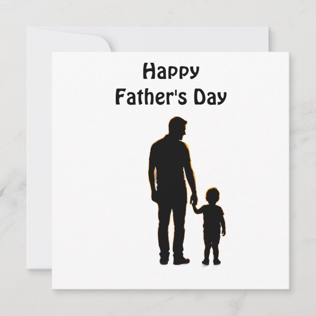 My First Hero – Father’s Day Card (Anverso)