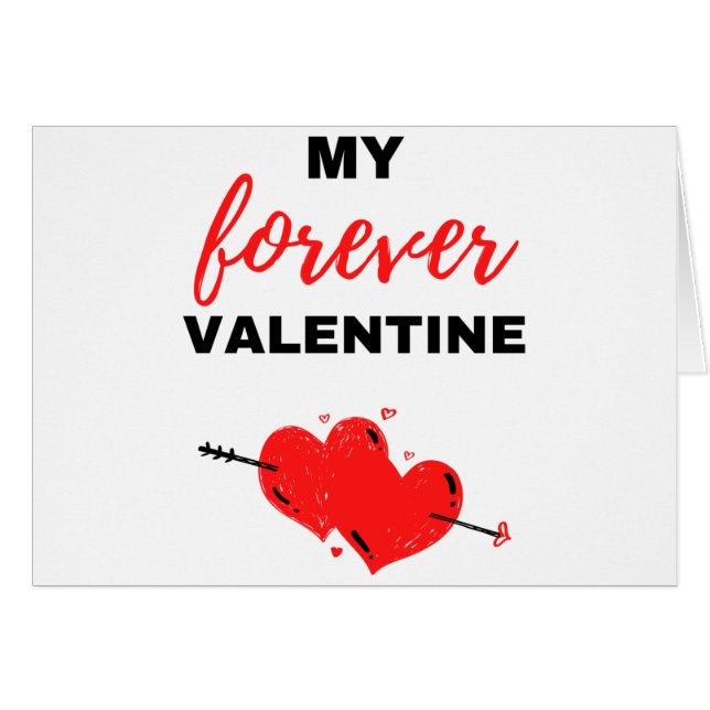 My Forever Valentine Black (Anverso (Horizontal))