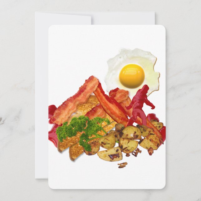 My Ketchup Gone Squatchin para decoración de tocin (Anverso)