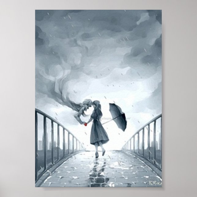 My Love, Mom Amour l´huile Impresiones (Frente)