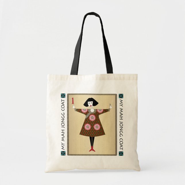 My Mah Jongg Coat 01: Bolsa de lona (Frente)