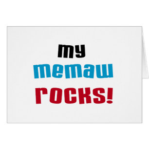 My Memaw Rocks camisetas y regalos