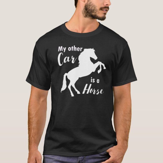 My Other Car es una camiseta de caballo para los a (Anverso)