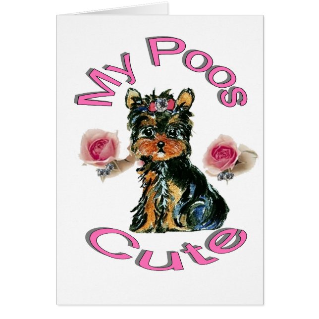 My Poos Cute (Frente)