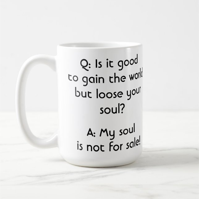 My Soul (moderno) taza de café (Izquierda)