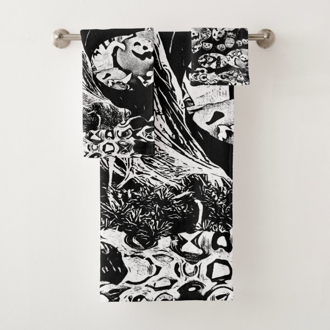 My Super Halloween black and white (In situ)