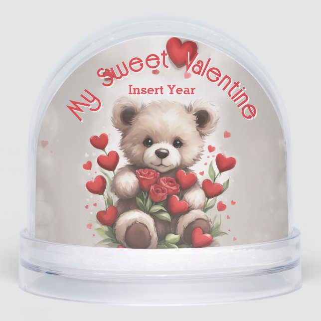 My Sweet Valentine Teddy Bear Keepsake (Anverso)