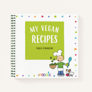 MY VEGAN RECIBE El Libro De Cocina Personalizado E