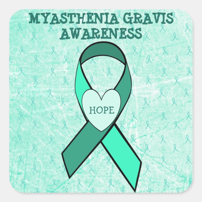 MYASTHENIA GRAVIS PEGATINA DE SENSIBILIZACIÓN DE M (Anverso)