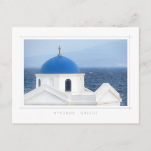 Mykonos - Ag. postal de la Iglesia de Nikolaos