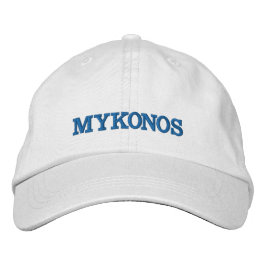 Mykonos bordó el gorra