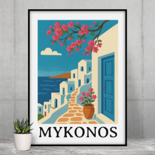 Mykonos Grecia Viajes Antiguos - Arte Colorido