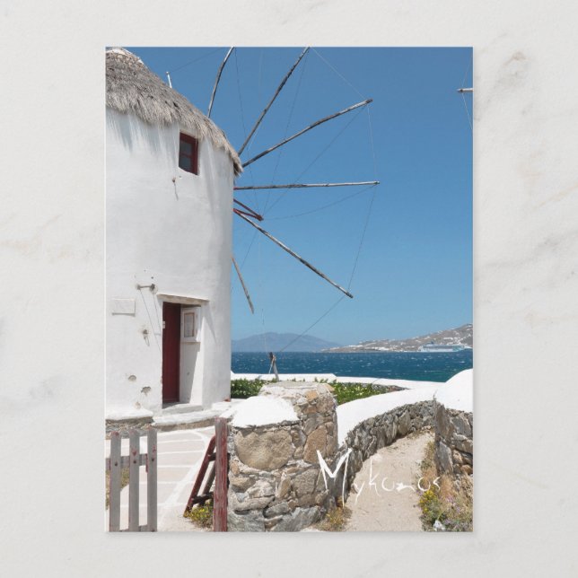 Mykonos - postal (Anverso)