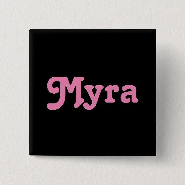 Myra de botón (Anverso)