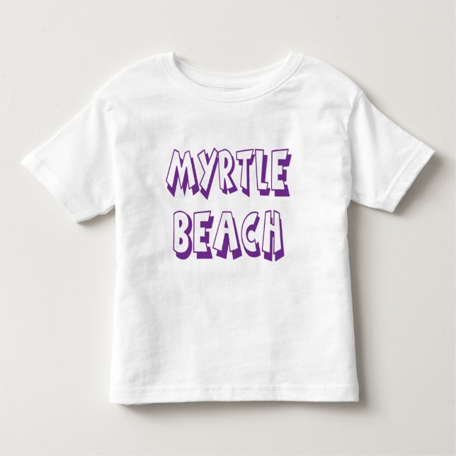 Myrtle Beach, camiseta de Carolina del Sur (Anverso)