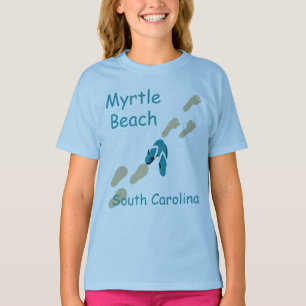Myrtle Beach, camiseta de Flip-Flops en Carolina d