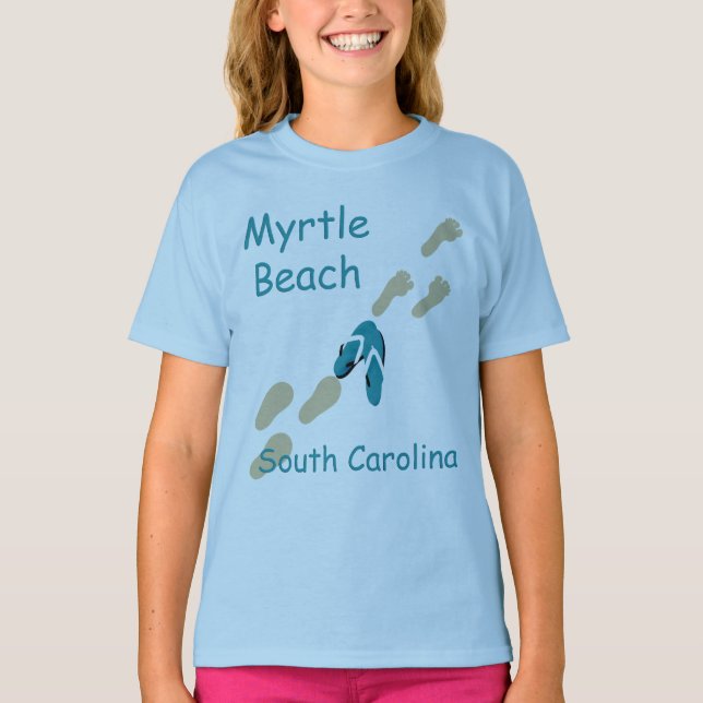 Myrtle Beach, camiseta de volantes de Carolina del (Anverso)