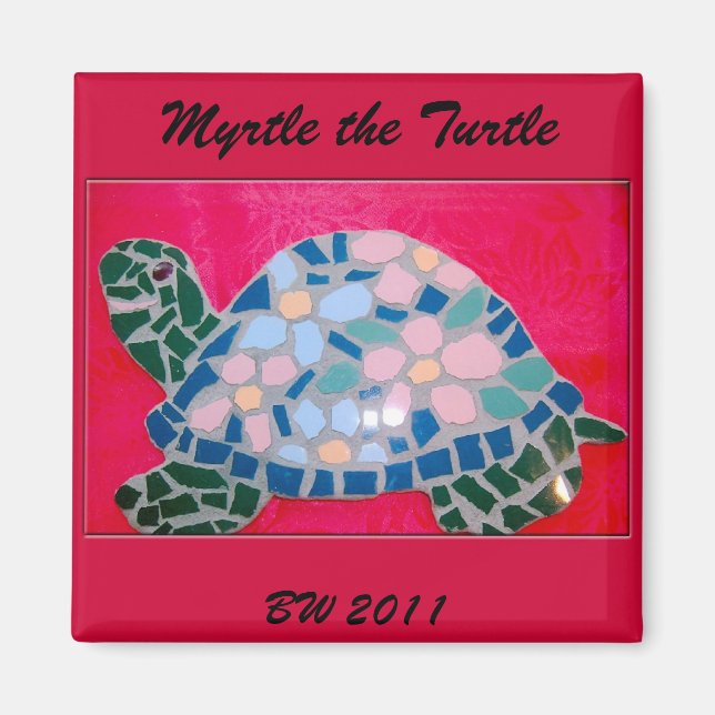 Myrtle el imán de la tortuga (Frente)