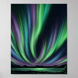 Mystic Aurora Borealis - Arte de las luces del nor