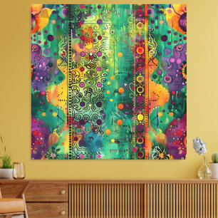 Mystic Flow – Arte de Energía Abstracto Psicodélic