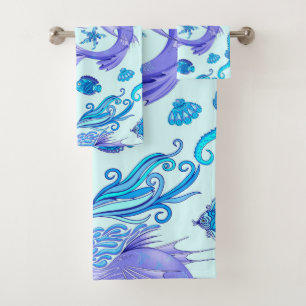 Mystic Mermaid Fairy Purple Creature