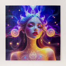 Mystical GIGHT Diosa Retrato Rompecabezas