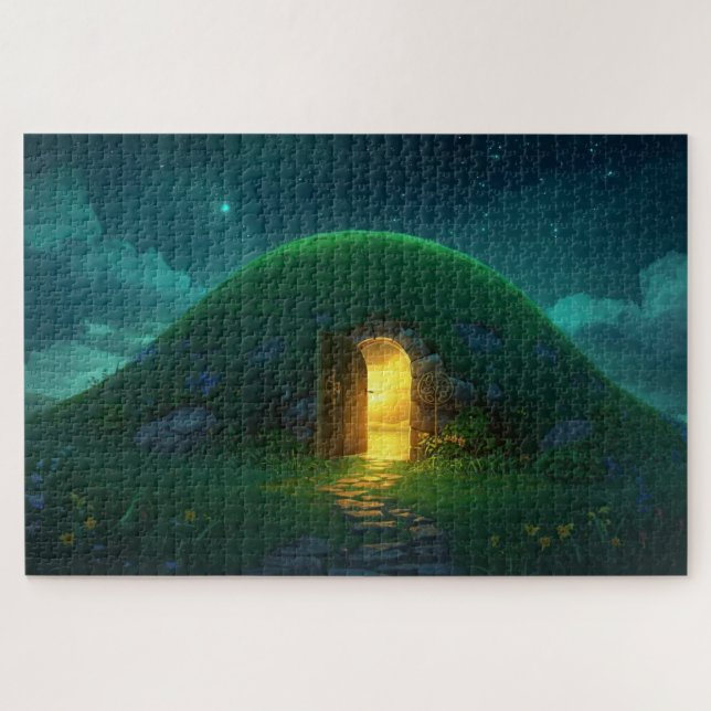 Mystical Irish Fairy Mound Jigsaw Puzzle (Horizontal)