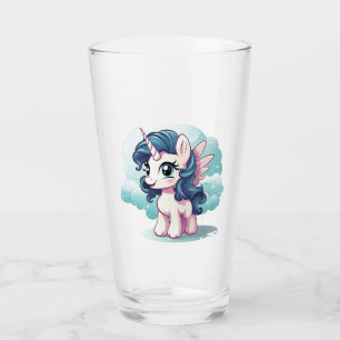 🦄 "Mystical Sip" Unicorn Vidrio Tumbler 🌟