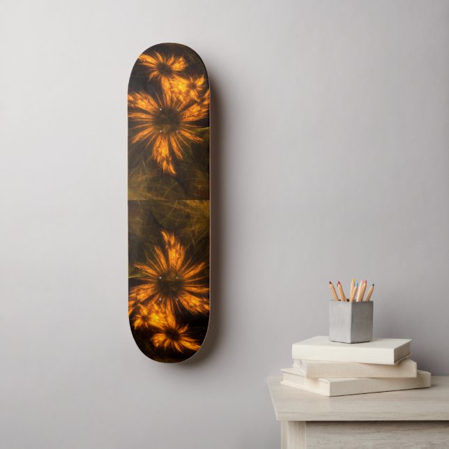 Mystique Garden Abstract Art Skateboard (Arte de la pared)