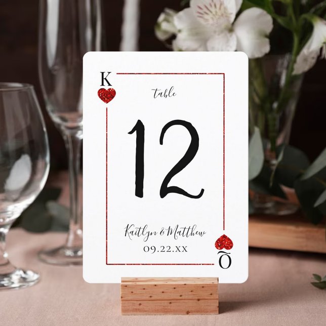 Nº de tabla de colección de Bodas de tarjetas de r (Subido por el creador)