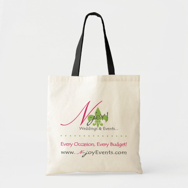 ¡N-alegría! Bolso de ultramarinos (Frente)