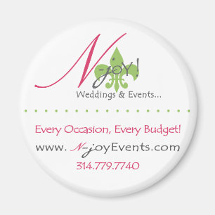 ¡N-alegría! Imán promocional