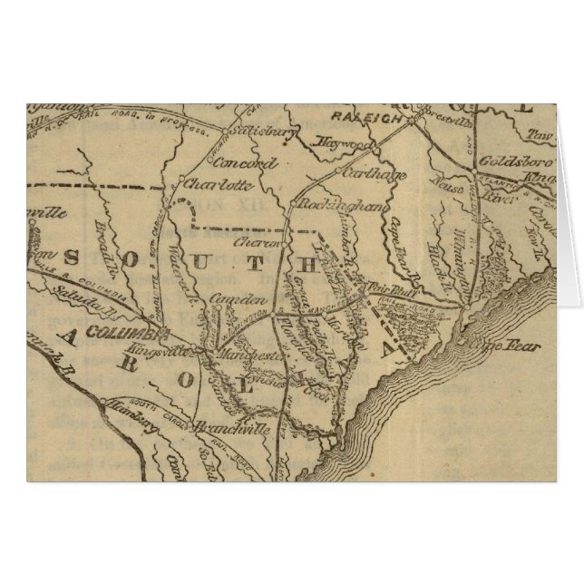 N Carolina, S Carolina (Anverso (Horizontal))