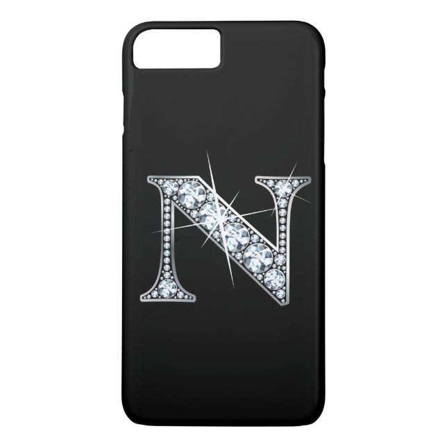 N Funda de Faux "Diamond Bling" (Reverso)
