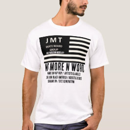 N MÁS PALABRA Camiseta básica de los hombres