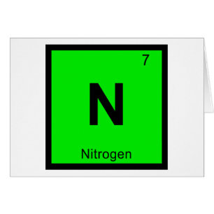 N - Química del nitrógeno Símbolo de la tabla peri