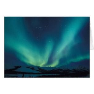 NA, EE.UU., Alaska, Brooks Range, Cortinas verdes