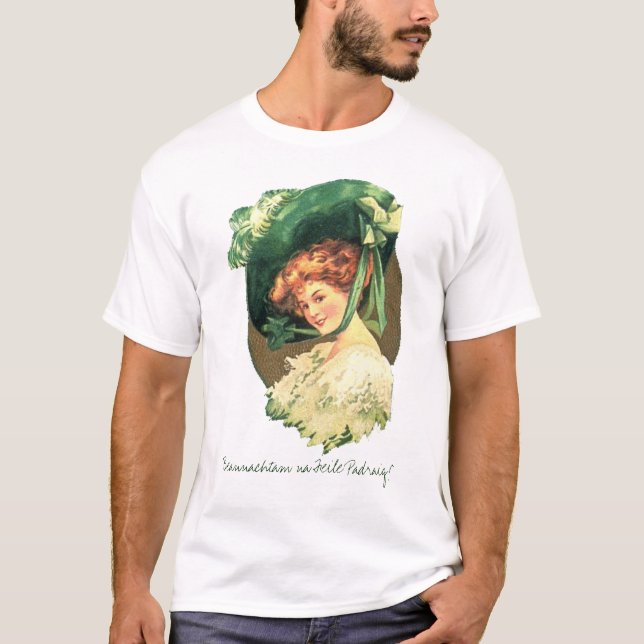 "Na Feile Padraig de Beannachtam!" Camiseta (Anverso)
