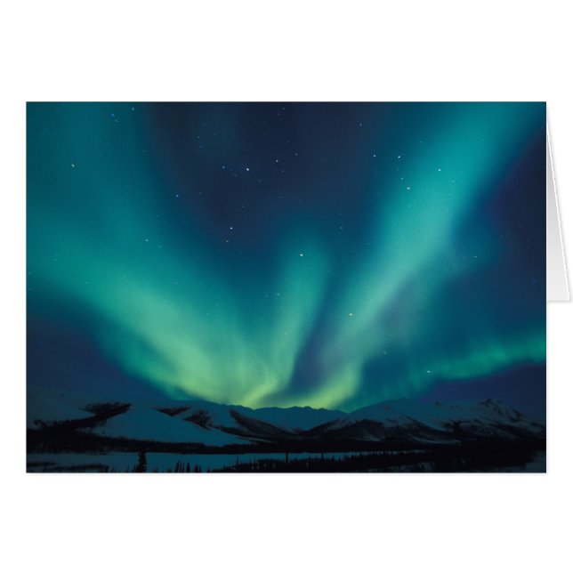 NA, USA, Alaska, Brooks Range, Cortinas verdes (Anverso (Horizontal))