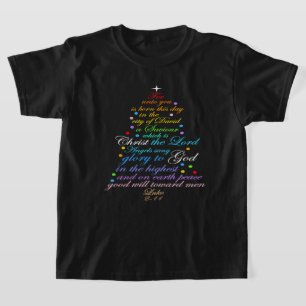 Nace un Salvador Lucas 2-11 Camisetas de árbol de 