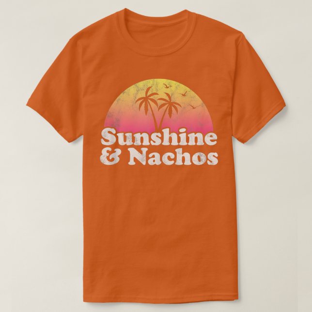 Nacho Gift Sunshine and Nachos Tank Top (Diseño del anverso)