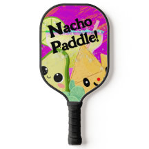 Nacho Paddle Raqueta con Tema de Taco y Personalid
