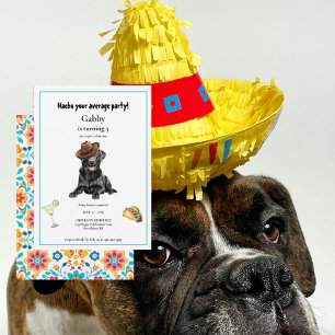 Nacho Tu Invitación Promedio De Sombrero De Perro