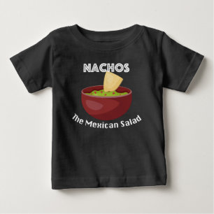 Nachos, La Ensalada Mexicana - Bebé Bella Jersey T