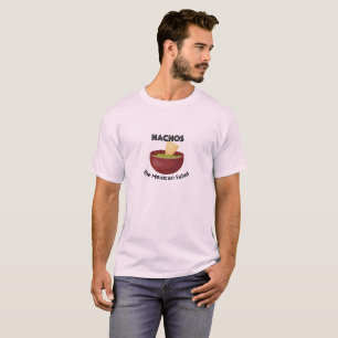 Nachos, The Mexican Salad - Camiseta básica para h