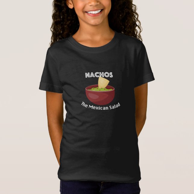 Nachos, The Mexican Salad - Camiseta de jersey fin (Anverso)