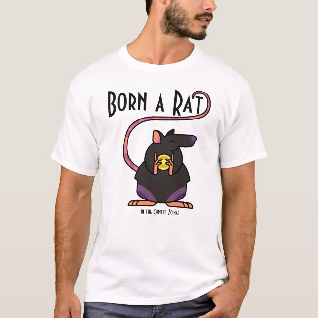 Nacido como una camiseta de rat (Anverso)